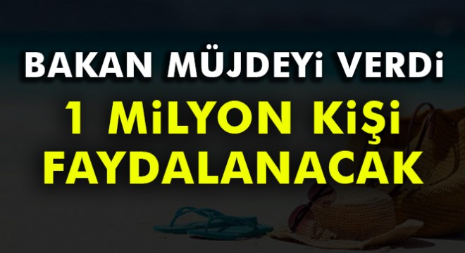 1 milyon emekliye tatil promosyonu