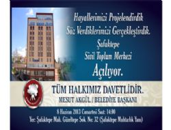 Şafaktepe Sivil Toplum Merkezine Görkemli Açılış