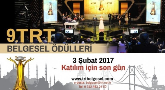 9. TRT Belgesel Ödülleri’ne başvurular devam ediyor