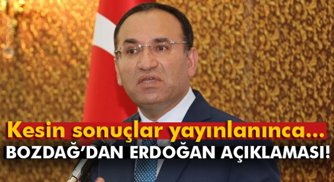 Bozdağ’dan Cumhurbaşkanının parti üyeliğine ilişkin açıklama