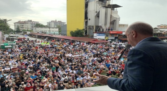 Cumhurbaşkanı Erdoğan Artvin de