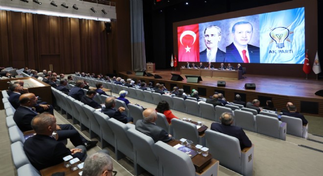 Cumhurbaşkanı Erdoğan'ın başkanlığında AK Parti MKYK toplandı