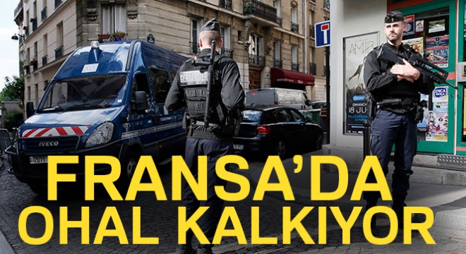 Fransa’da OHAL kalkıyor