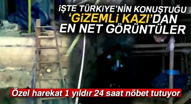 Gizemli kazıda yeni görüntüler ortaya çıktı