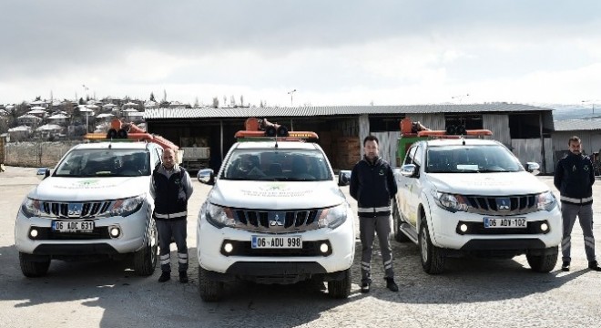 Mamak’ta larva ilaçlaması başladı