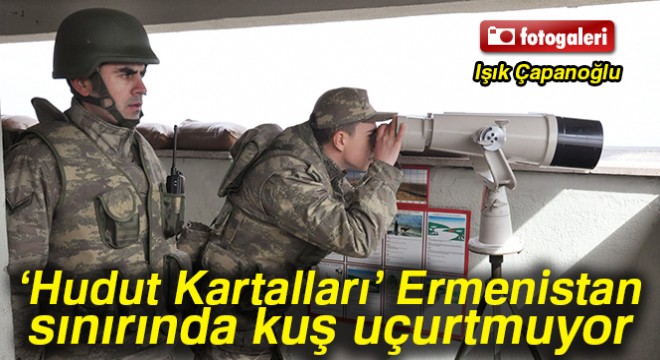 Mehmetçik Kars’ta eksi 15 derece soğukta nöbette