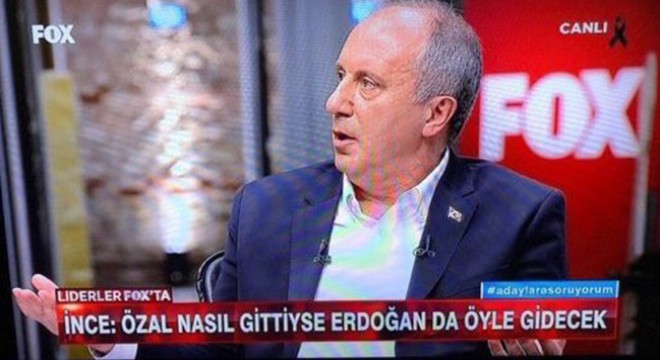 Muharrem İnce, Özal la tehdit etti!