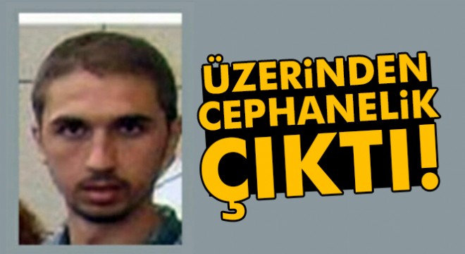 Ölü ele geçirilen DHKP-C’linin çantasından cephane çıktı