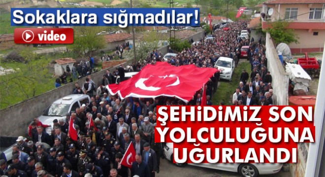 Tekirdağ şehidini son yolculuğuna uğurladı