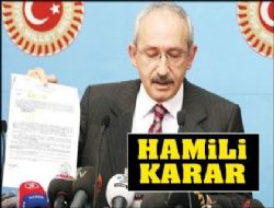 Arama kararı hamili çek gibi